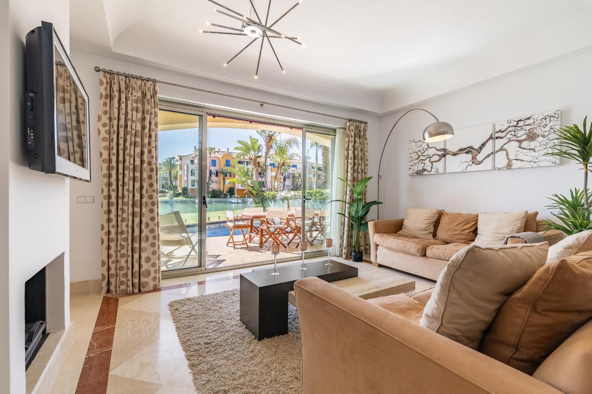 Waterside Apartment In Sotogrande Marina With Private Pool San Roque  Exterior foto